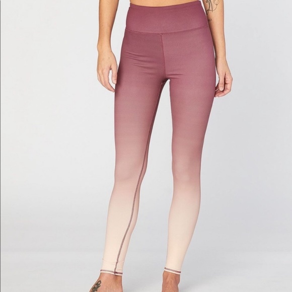 Threads 4 Thought Pants - Threads 4 Thought Betty Hi- Waisted Ombré leggings